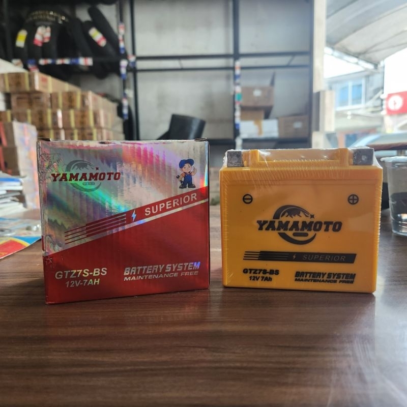 Jual Aki Yamamoto GTZ-7S 7 Ampere Full kering vario 150, vario 125