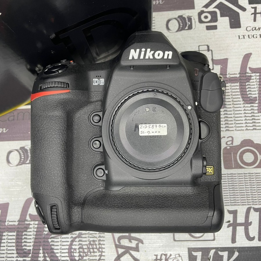 Jual Nikon D6 DSLR Full Frame Camera Body Only ( XQD ) SC 9K Mulus