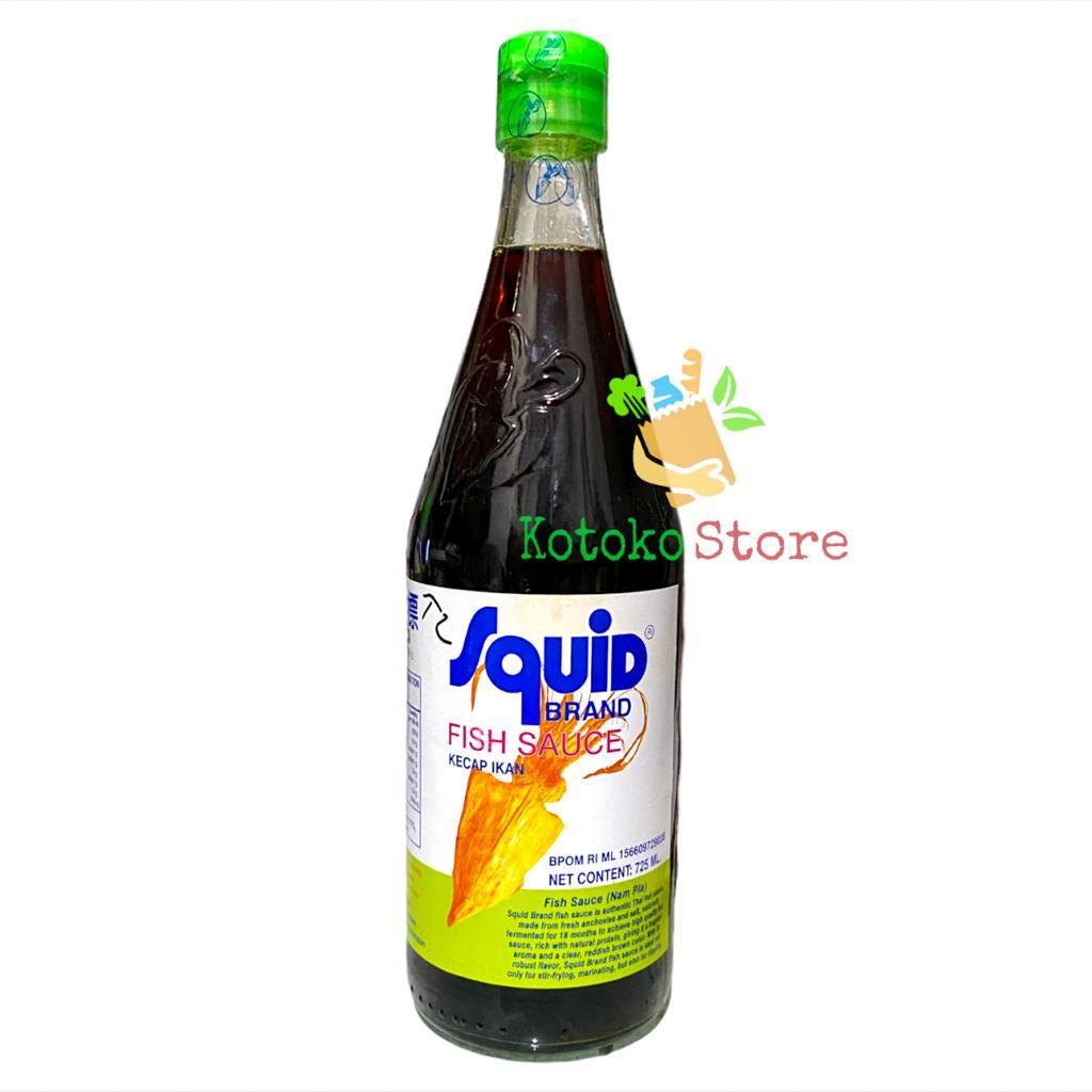 Jual Kecap Ikan Squid Brand Thailand / Fish Sauce Squid Brand 725ml