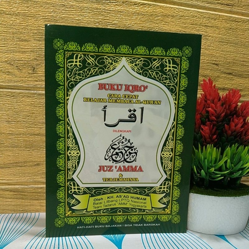 Jual Buku Iqro Lengkap 1 6 Dilengkapi Juz Amma Dan Terjemah Ukuran A5 Besar Kertas Koran 7742