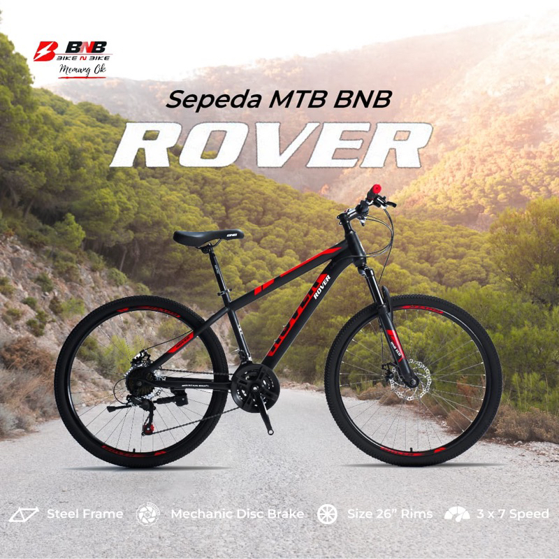 Jual Sepeda Gunung MTB BNB 26 inch Rover | Shopee Indonesia