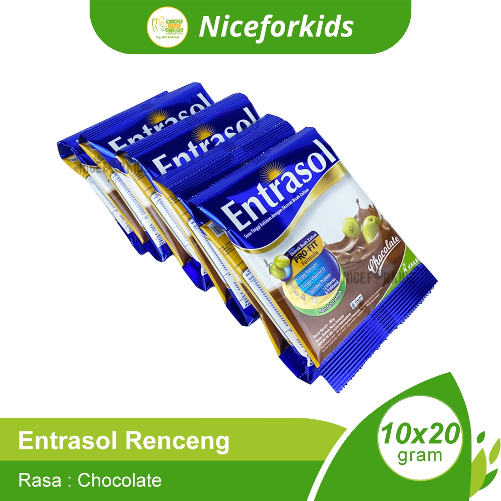 Jual Entrasol Renceng isi 10 Sachet / Anlene Actifit Renceng Susu Bubuk ...