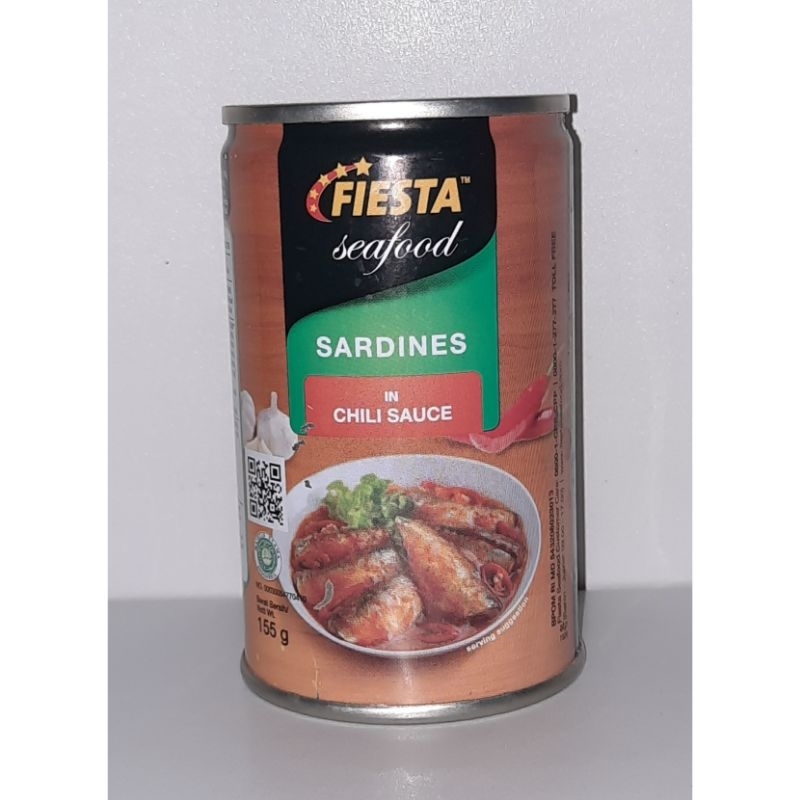 Jual Fiesta Seafood Sardines Chilli Sauce 155 gram Shopee Indonesia