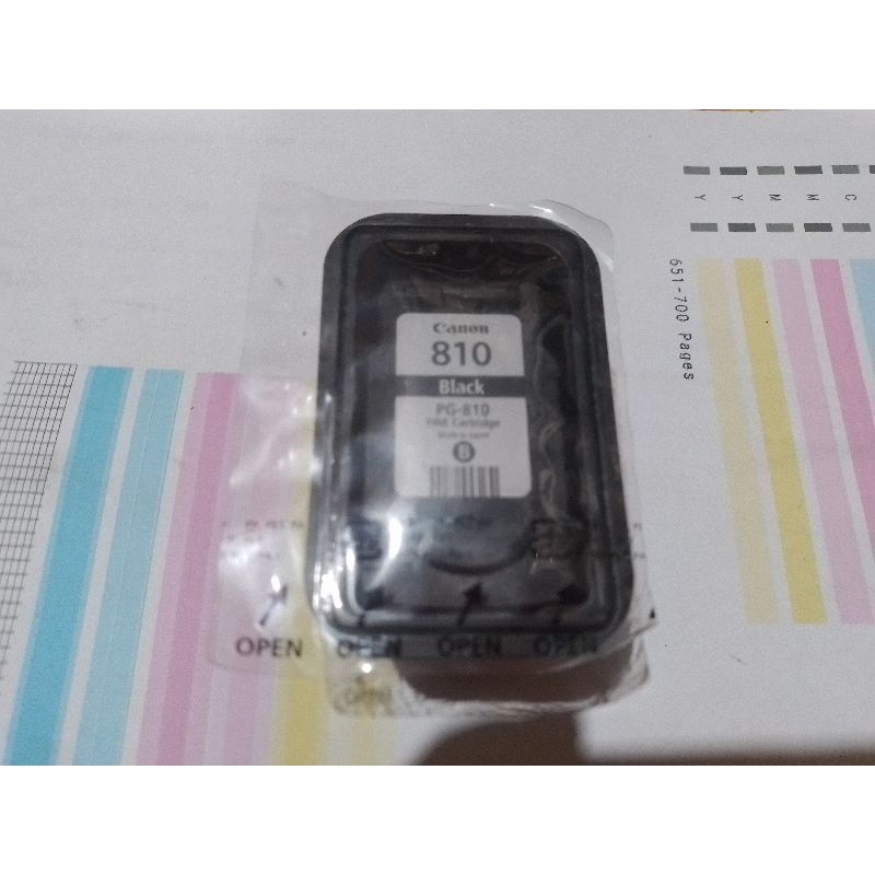 Jual Tinta ketrik 810 black refilan siap pake di printer anda | Shopee