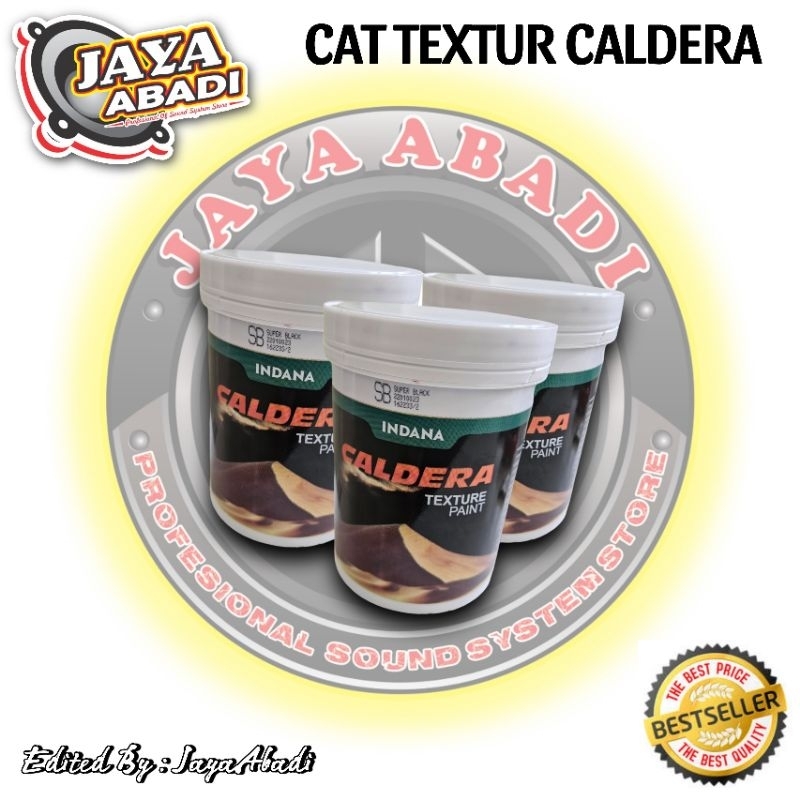 Jual CAT TEXTURE SUPER BLACK 1.5KG PER KALENG CALDERA ORIGINAL | Shopee ...