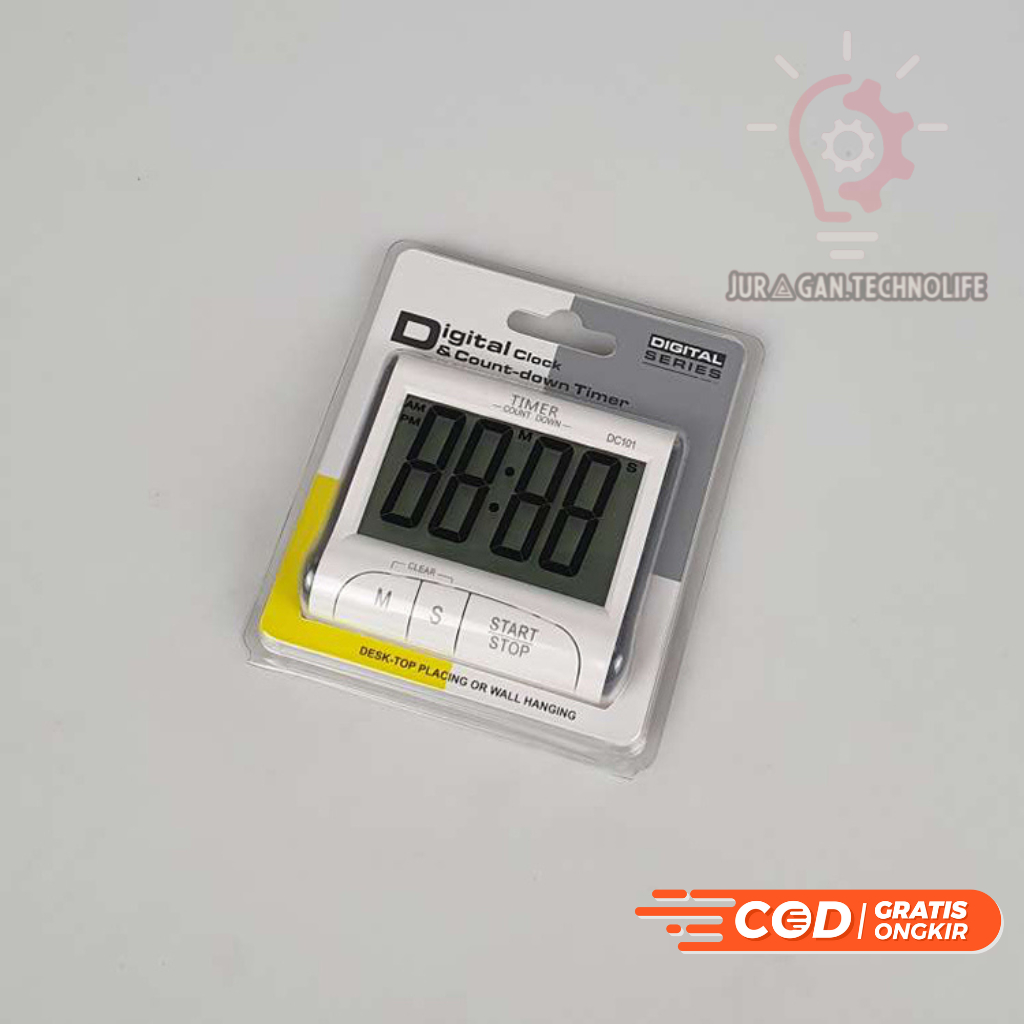 Jual Cooking Timer Clock Dc101 White Shopee Indonesia