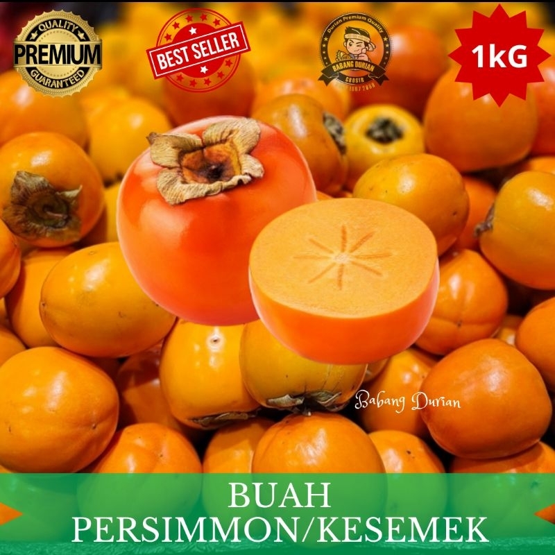 Jual Buah Persimmon Buah Kesemek 1kg Fresh Shopee Indonesia