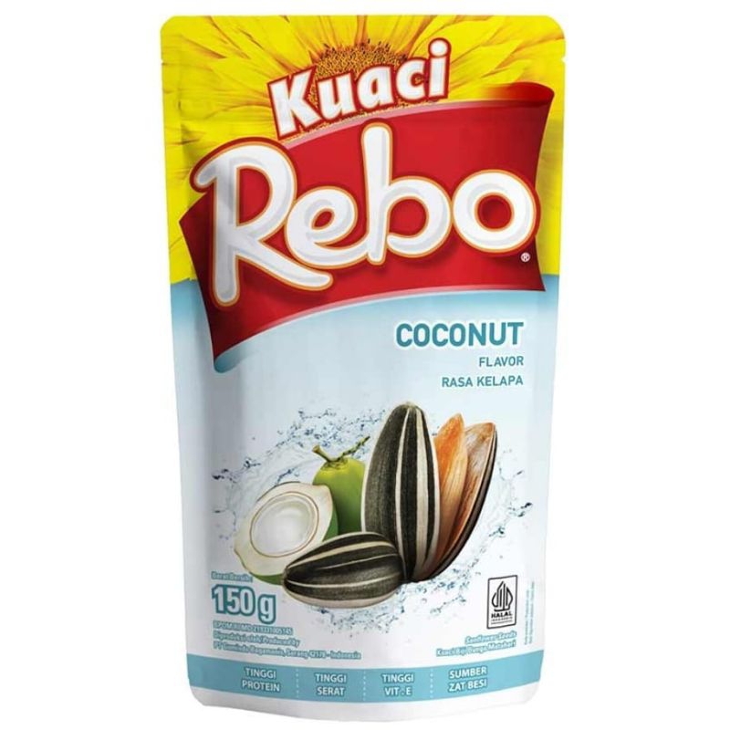 Jual Kuaci Rebo Coconut 150 Gr Shopee Indonesia