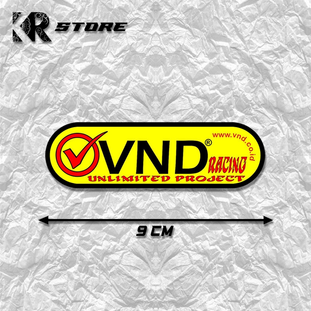 Jual Sticker VND SUSPENSION Sticker Racing | sticker motor | sticker ...
