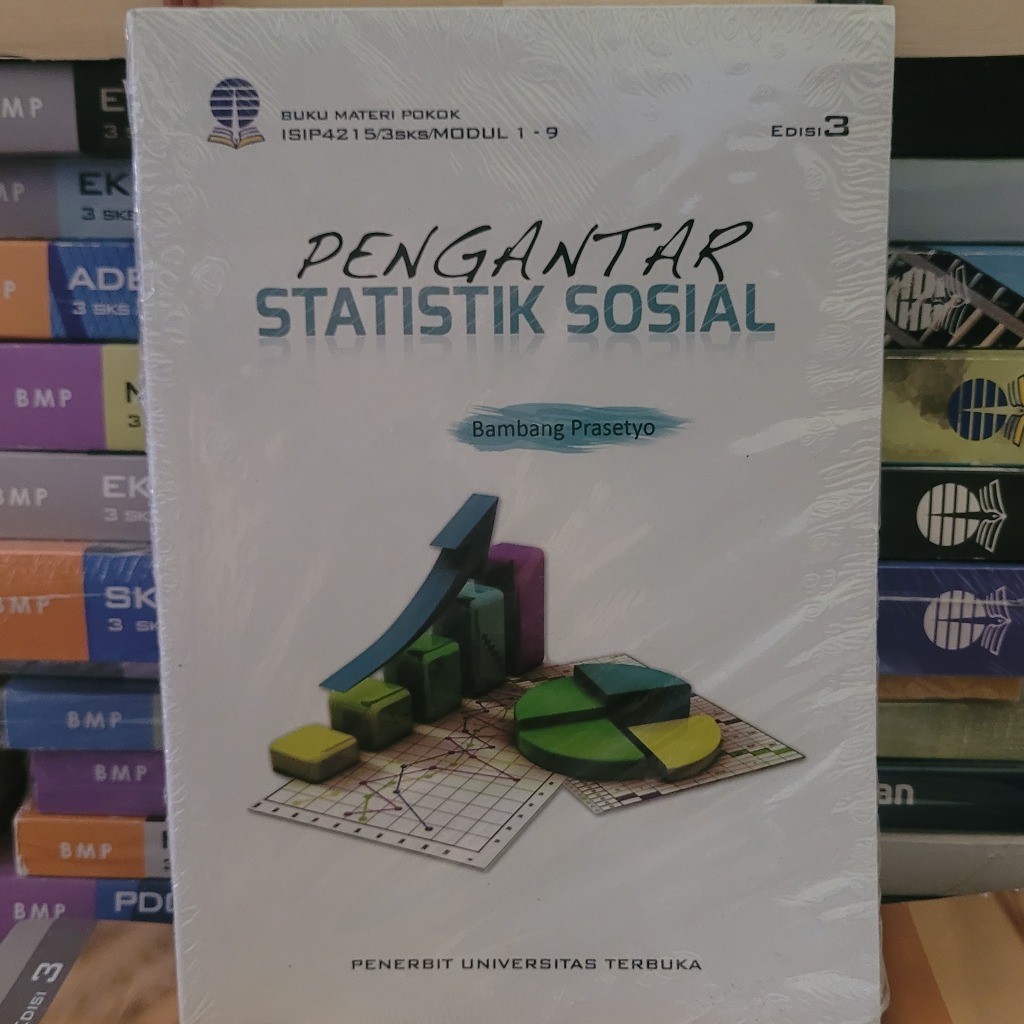 Jual BUKU UNIVERSITAS TERBUKA - PENGANTAR STATISTIK SOSIAL | Shopee ...