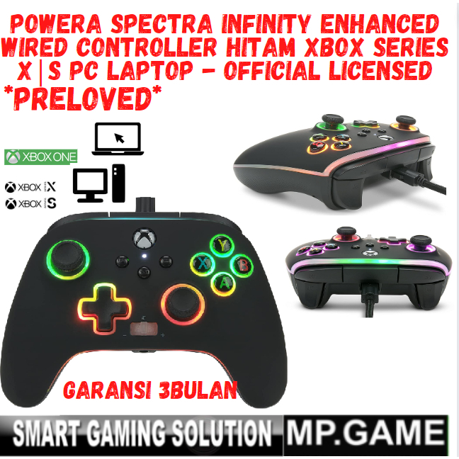Jual PowerA Spectra Infinity Enchanced Wired HITAM Controller Xbox ...