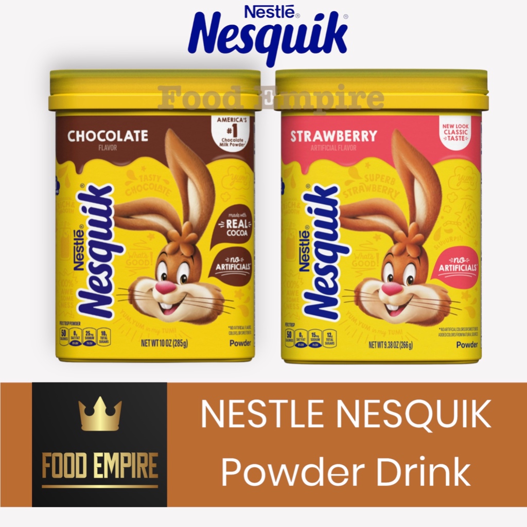 Jual NESTLE NESQUIK Chocolate & Strawberry Flavored Drink | Nesquik ...