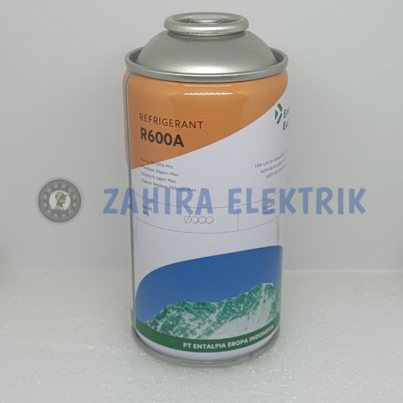Jual Freon Kulkas R600 / Freon Kulkas R600a / Freon Entalpia Europe Isi ...