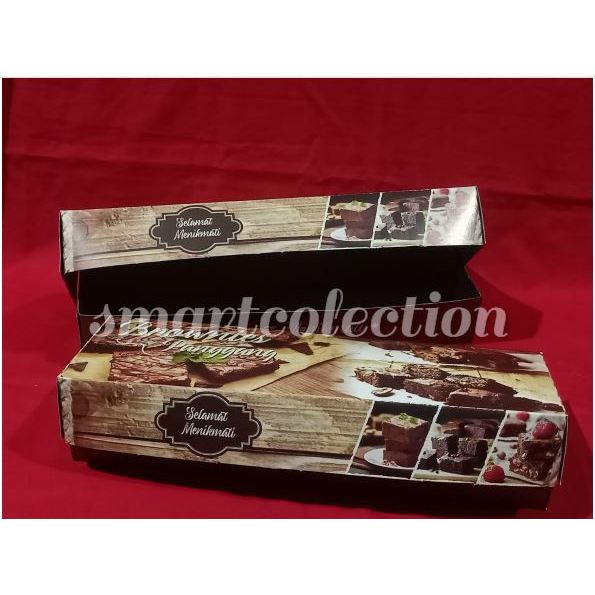 Jual Dus Kemasan Kekinian Kue Brownies Panggang per pcs (ecer) Shopee