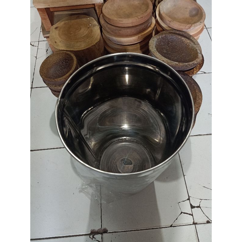 Jual Buleng es krim,tong es krim.uk 20 stainlies tebal | Shopee Indonesia