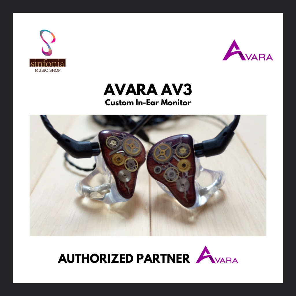 Jual Earphone Custom IEM Avara AV3 (Universal Version) | Shopee