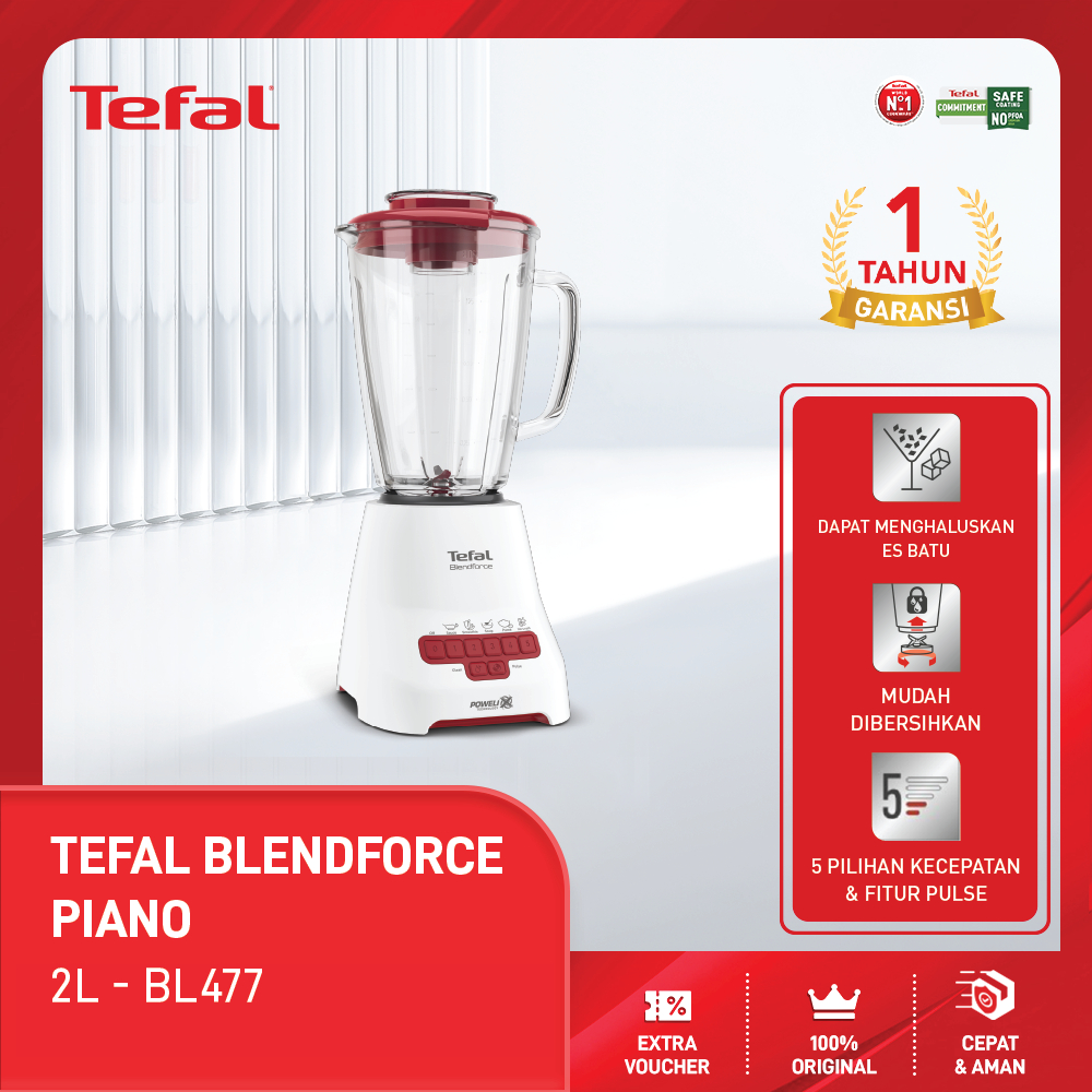 Jual Tefal Blendforce Piano Bl Blender Blender Bumbu Dapur Garansi Tahun Shopee