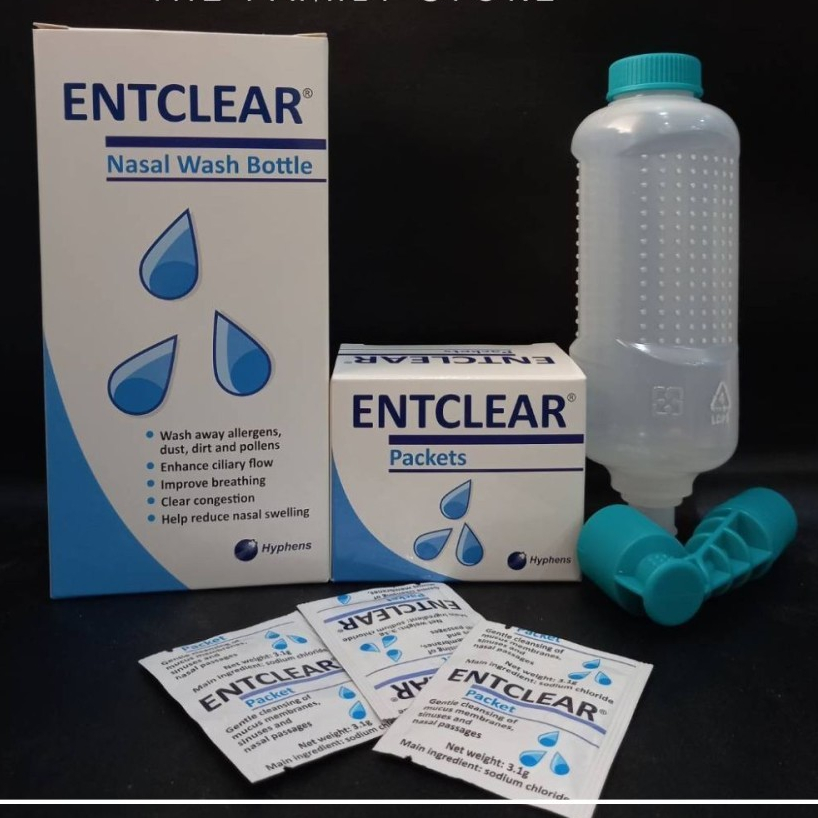 Jual ENTCLEAR Nasal Wash Bottle - Alat Cuci Hidung Sinus Nose Cleaning ...