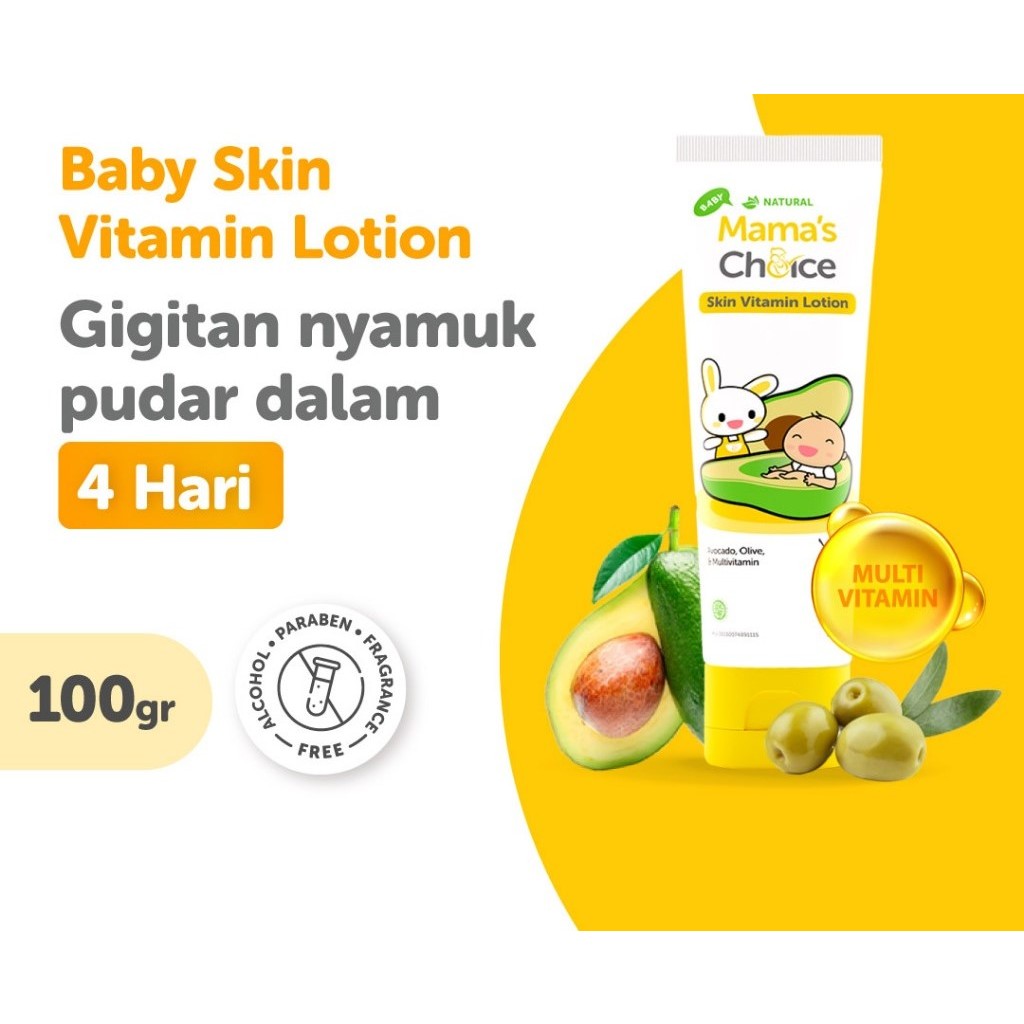 Jual Mama's Choice Body Lotion Baby & Anak Baby Skin Vitamin Lotion