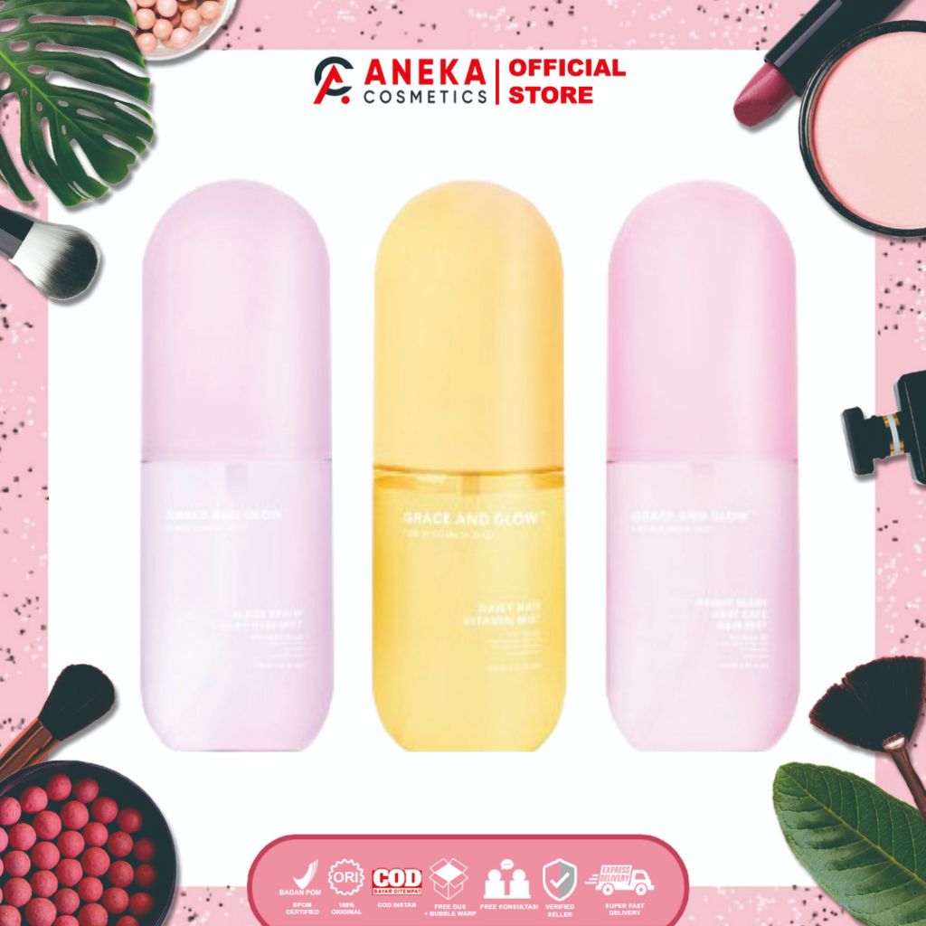 Jual Grace And Glow Hair Vitamin Mist Daisy Hair Vitamin Parfum