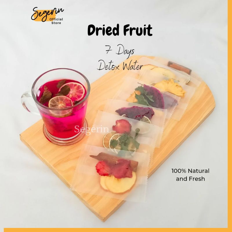 Jual (Paket 7 sachet) Dried Fruit Infused Water / Buah Kering