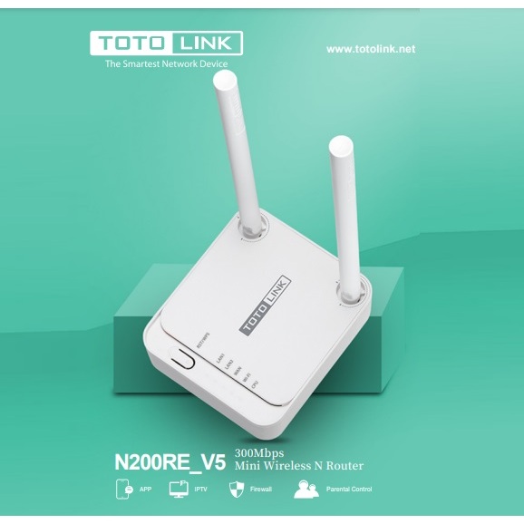 Jual Mini Wireless N Router Totolink N200re V5 300mbps Wireless