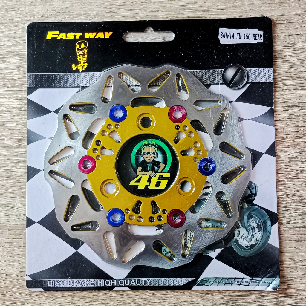 Jual Piringan Cakram Belakang Motor Satria Fu Standar Tapak Kaki