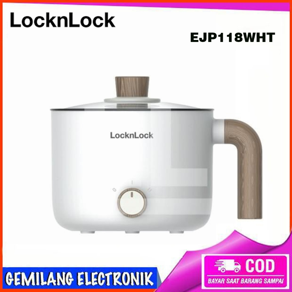 Jual Multi Cooking Pot Electric LocknLock EJP118WHT Shopee Indonesia