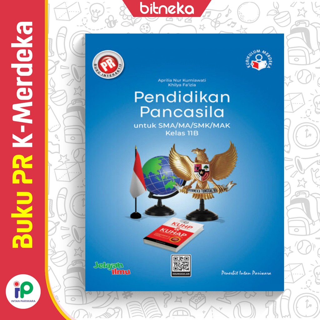 Jual Buku PR Interaktif Pendidikan Pancasila 11B SMA/MA Kelas 11 ...