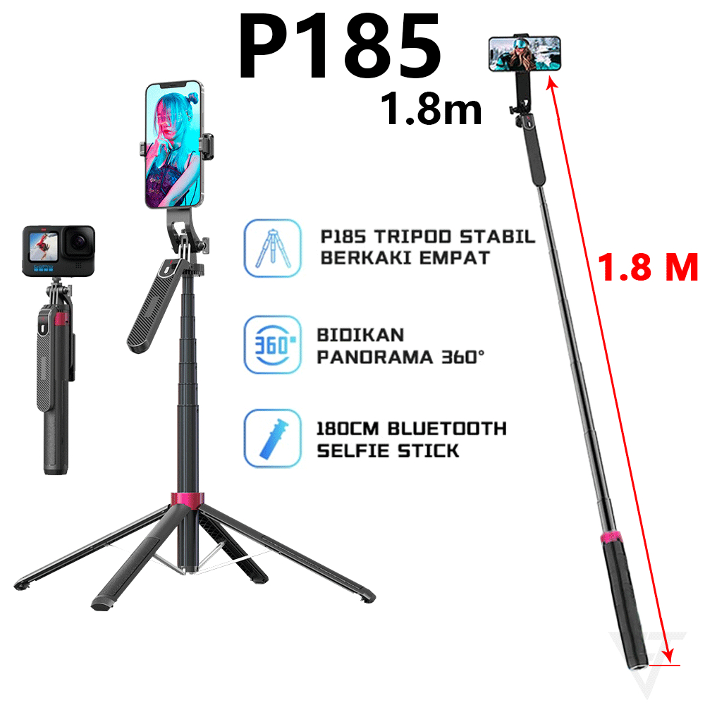 Jual Bias Cod P Tongsis Tripod Bluetooth Selfie Stick M Remote Tripod Hp Rotation