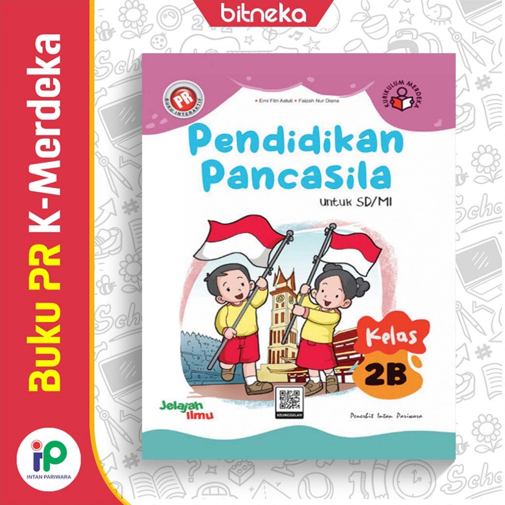 Jual Buku PR Interaktif Pendidikan Pancasila 2B SD/MI Kelas 2 Semester ...