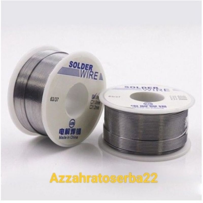Jual COD Lead Roll Soldering Timah Kawat Solder Gulung Diameter 0,8mm ...