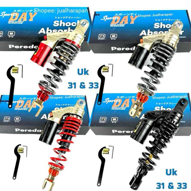 Jual Shockbreaker Shock Skok Tabung Belakang Matic Model Copy Rcb