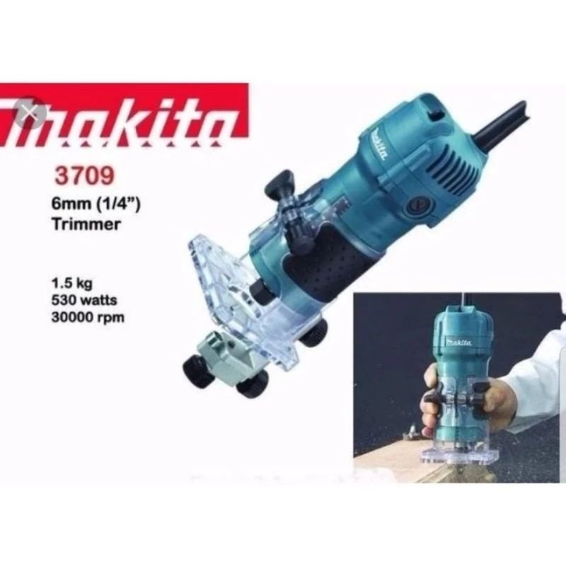 Jual Mesin Profil Kayu MAKITA 200W 6,35mm Air Cooling System GT18