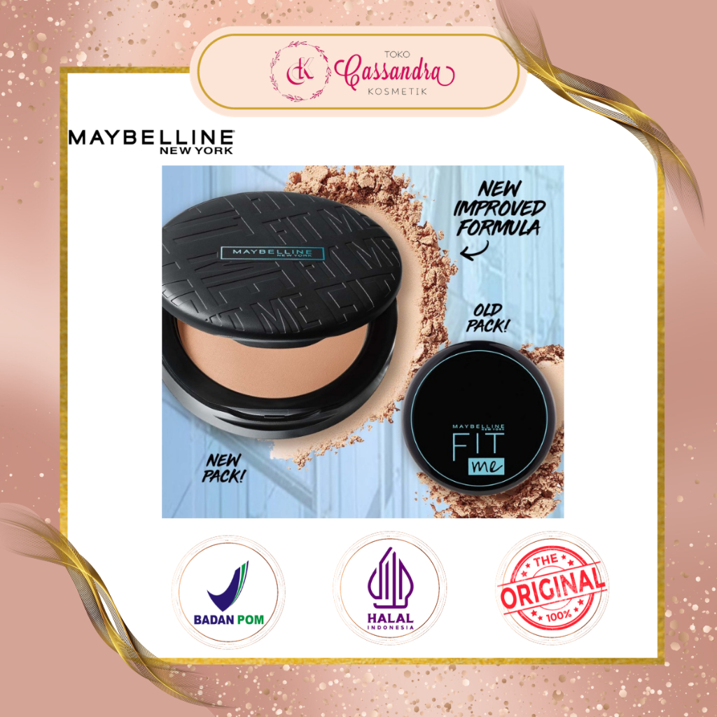 Jual MAYBELLINE FIT ME! MATTE+PORELESS POWDER | Shopee Indonesia