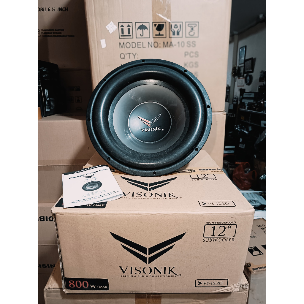 Visonik speakers hot sale 12 inch