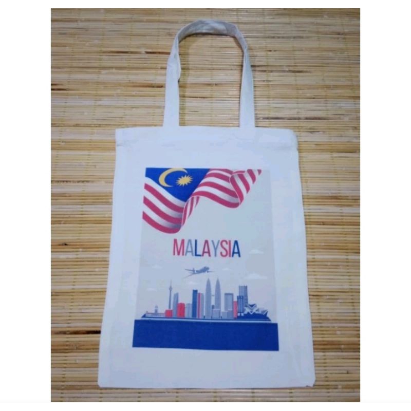 Jual Tas Oleh Oleh Malaysia Totebag Malaysia Tote Bag Malaysia