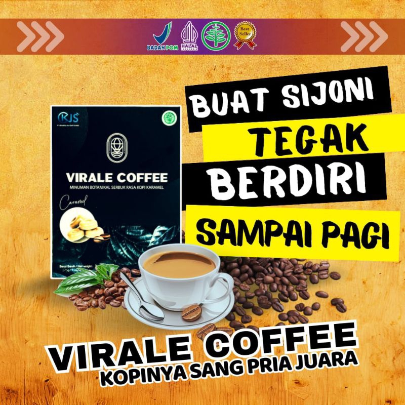 Jual Kopi Kuat Pria Tahan Lama Virale Caffee Penambah Stamina Pria Dewasa 100 Original Tanpa 7569