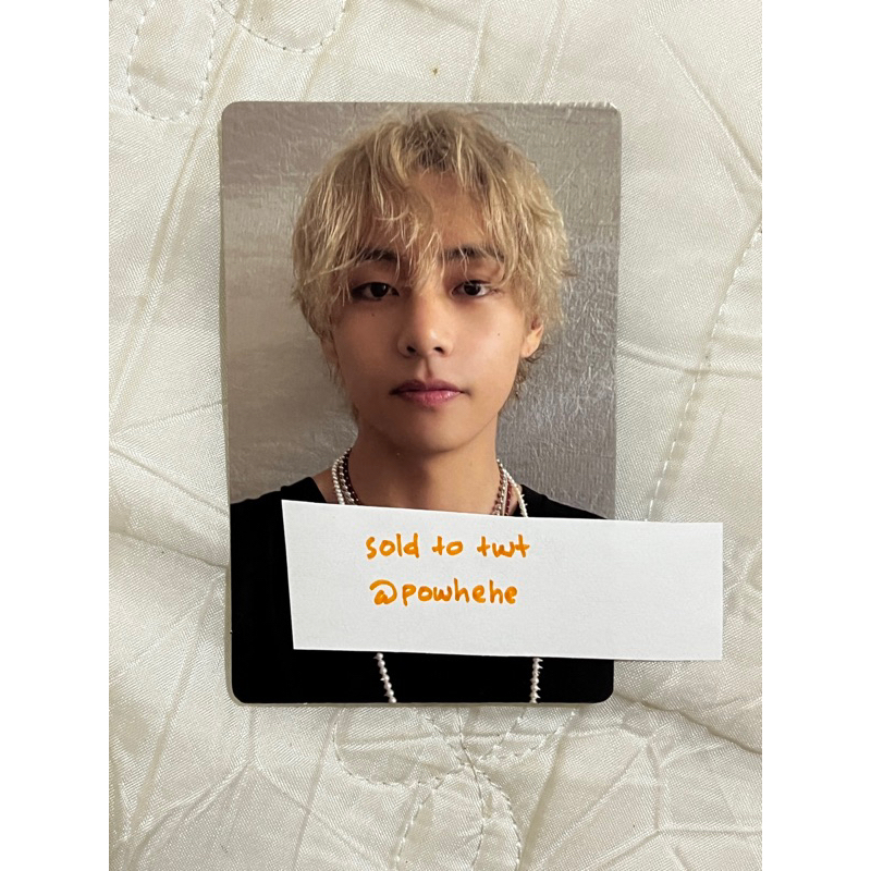 Jual Photocard Layover V (Kim Taehyung) | Shopee Indonesia