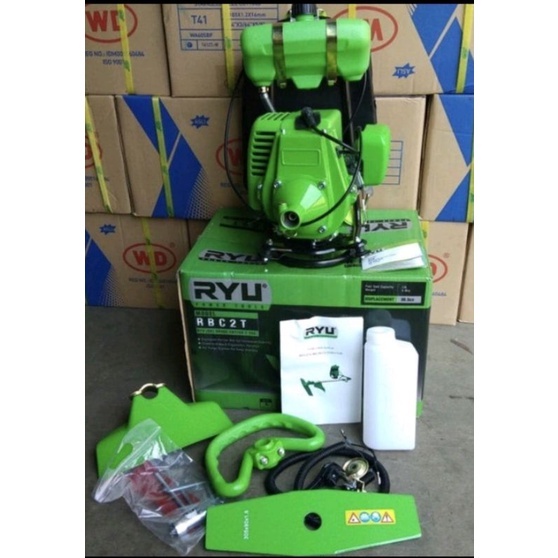 Jual RYU RBC2T Mesin Potong Rumput (Brush Cutter Bensin 2 Tak) | Shopee ...