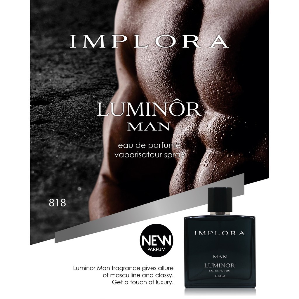 Jual Implora Eau De Parfum Luminor Man 80 ML | Shopee Indonesia