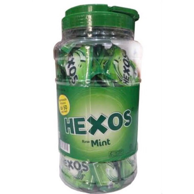 Jual Permen Hexos toples isi 50 SACHET | Shopee Indonesia