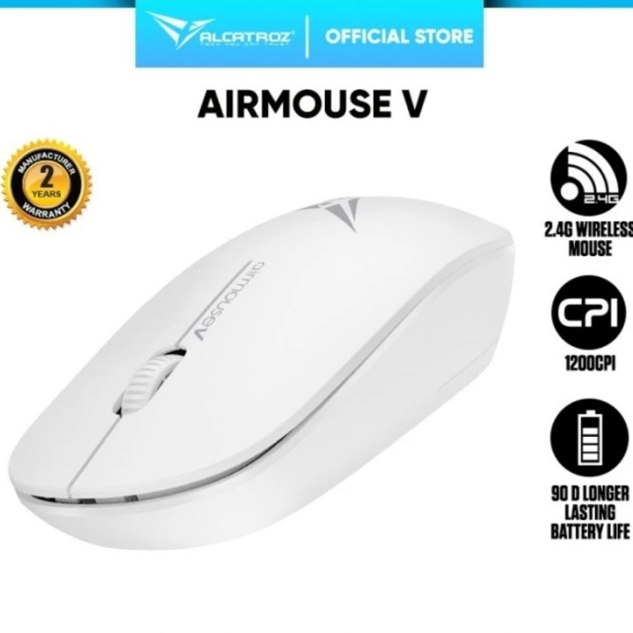 Jual Mouse Alcatroz Airmouse V Wireless 1200CPI - Alcatroz Airmouse 5 ...