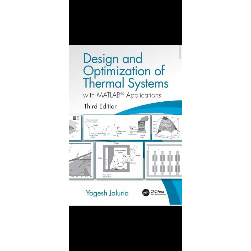 Jual buku design and optimization of thermal systems by yogesh jaluria ...