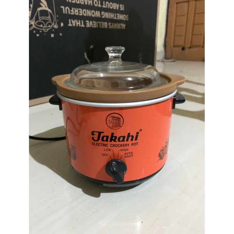 Jual Slow Cooker Takahi 1,2 liter Shopee Indonesia