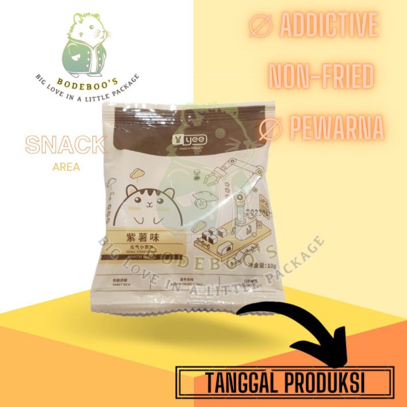 Jual 1 Bks 10 Gr - Steam Bun Purple Sweet Potato/Roti Puff Kukus dari ...