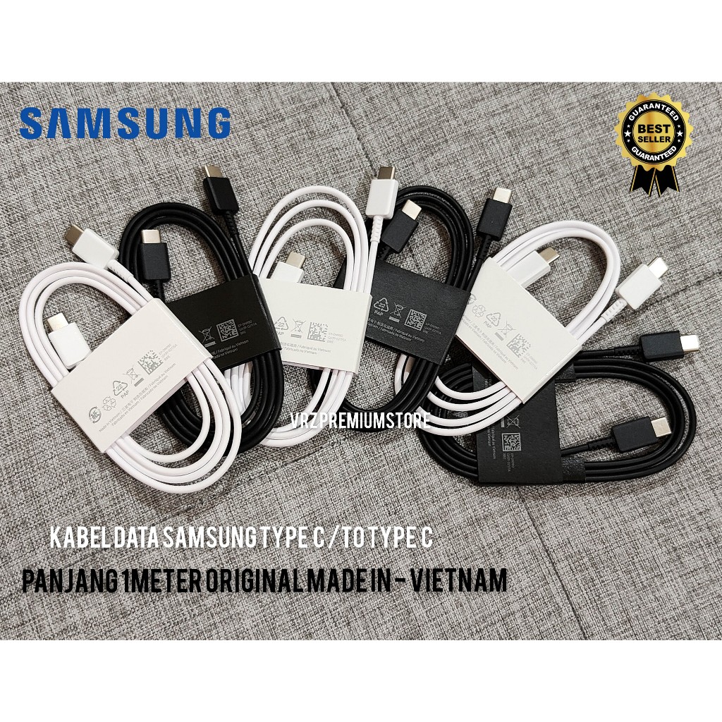 Jual Kabel Data Samsung Type C To Type C Superfast Charging Meter