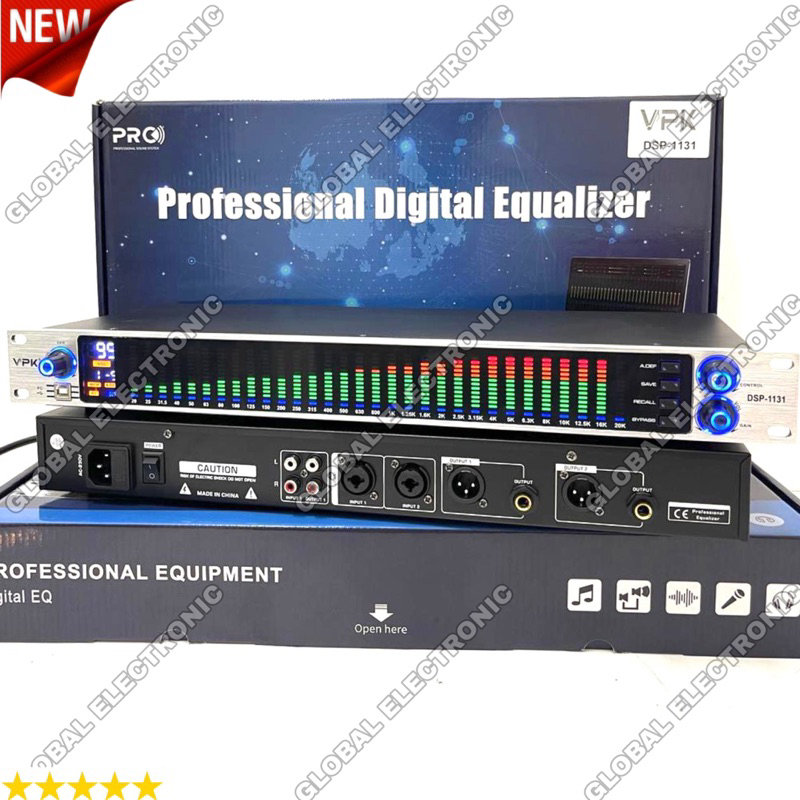 Jual Equaliser Digital VPK DSP 1131 Original Equalizer VPK Dsp 1131 ...