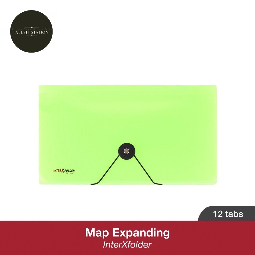 Jual Expanding File Tali Inter X Cheque Size Giro Elastic / Map Giro ...