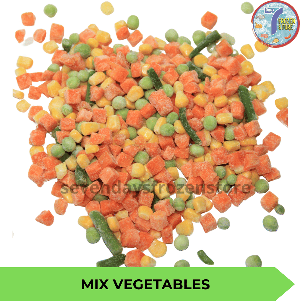 Jual Mix Vegetables Sayuran Frozen Beku Kemasan 1 Kg Shopee Indonesia